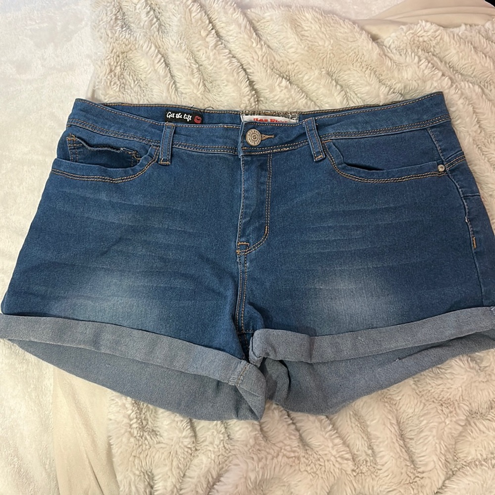 Dark Wash Jean Shorts
